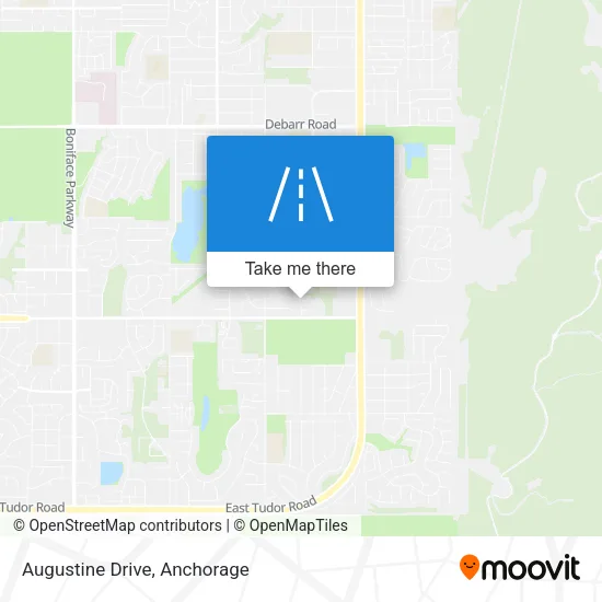 Augustine Drive map
