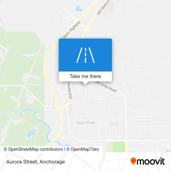 Aurora Street map