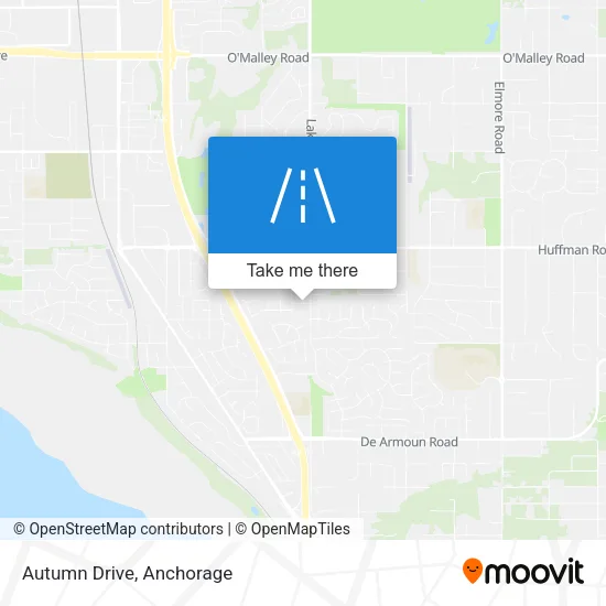 Autumn Drive map