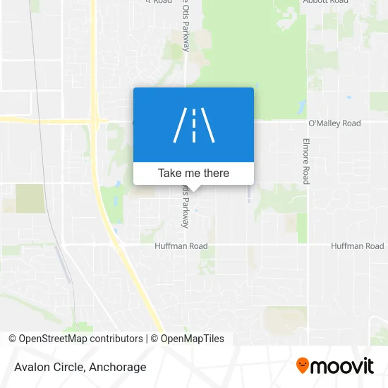 Avalon Circle map