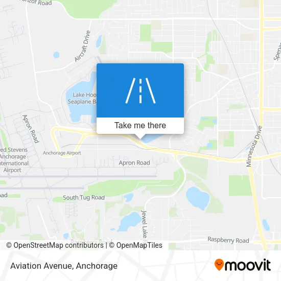 Aviation Avenue map
