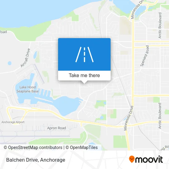 Balchen Drive map