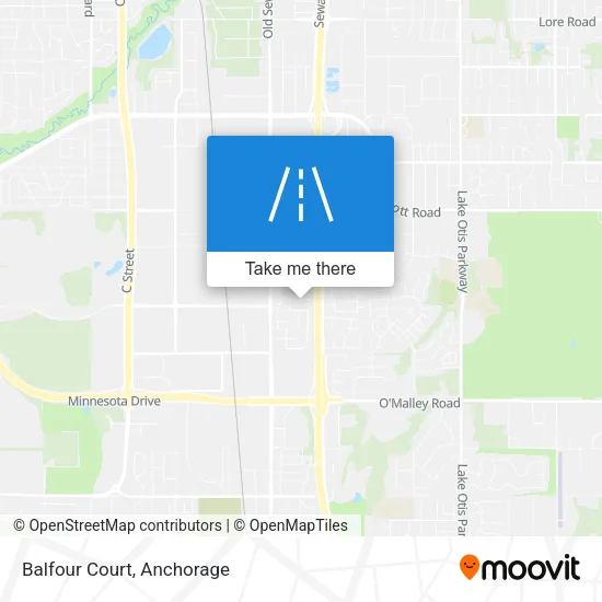 Balfour Court map