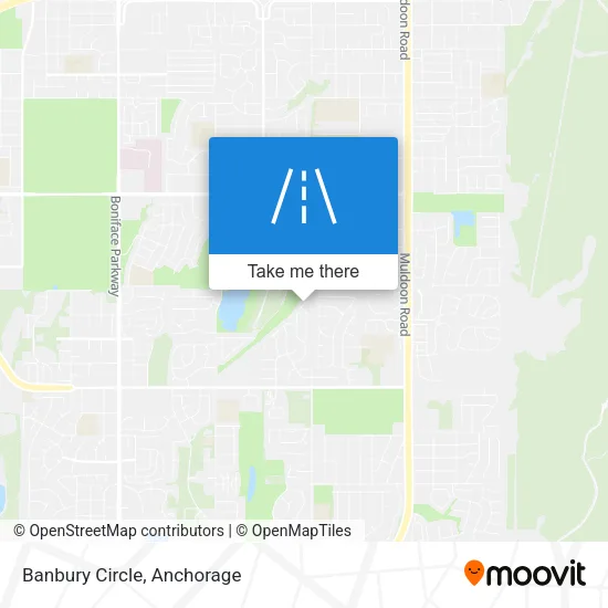 Banbury Circle map
