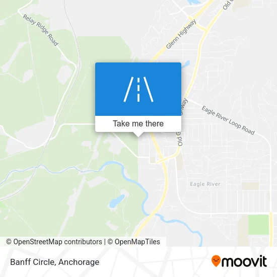 Banff Circle map