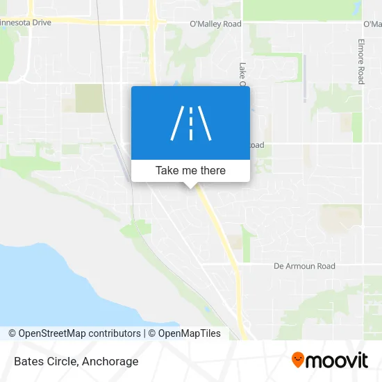 Bates Circle map