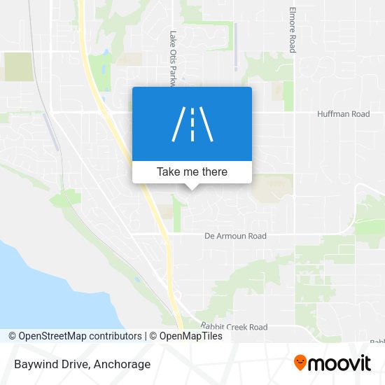 Mapa de Baywind Drive