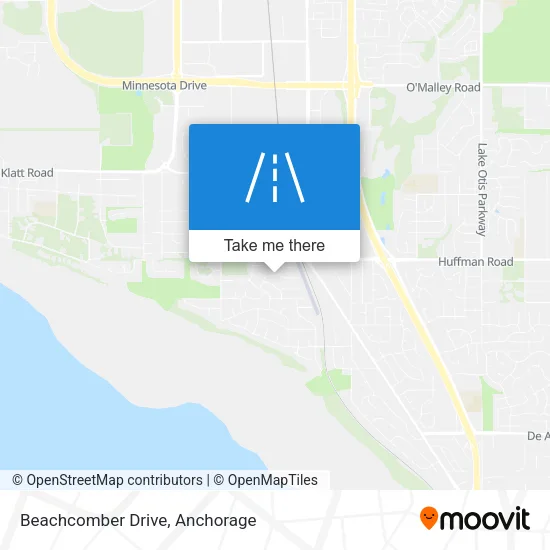 Mapa de Beachcomber Drive