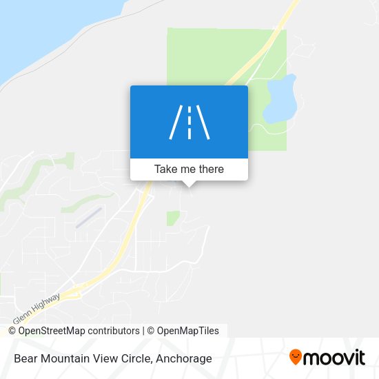 Bear Mountain View Circle map