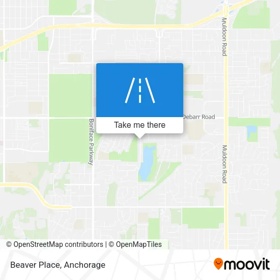 Beaver Place map