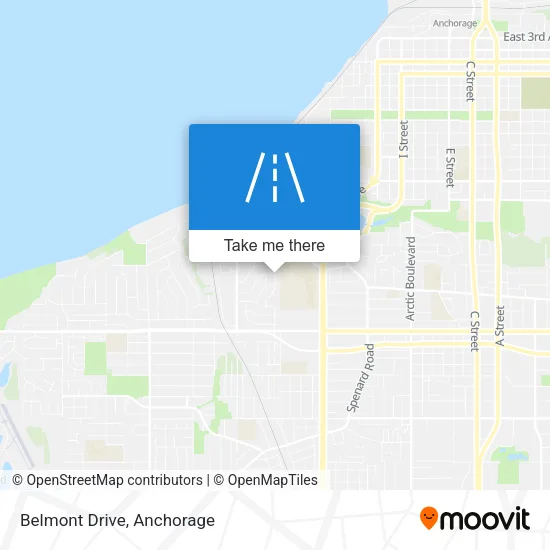 Belmont Drive map