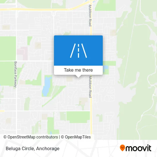 Beluga Circle map