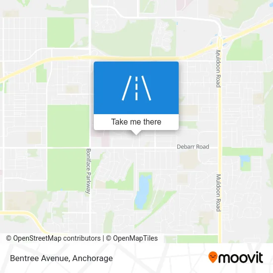 Bentree Avenue map