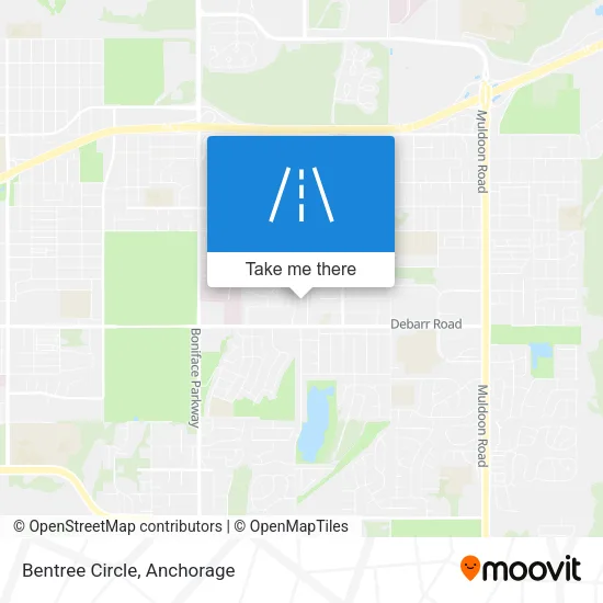 Bentree Circle map