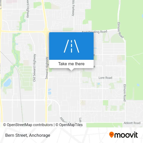 Bern Street map
