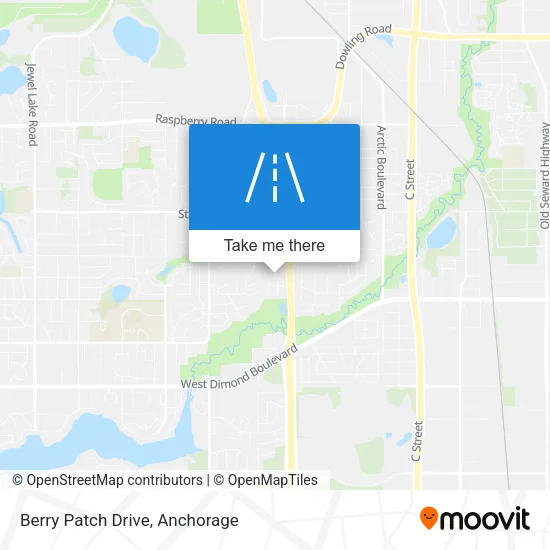 Berry Patch Drive map