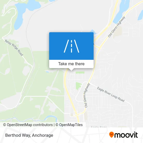 Berthod Way map
