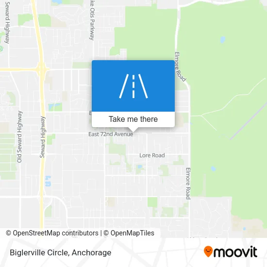 Biglerville Circle map