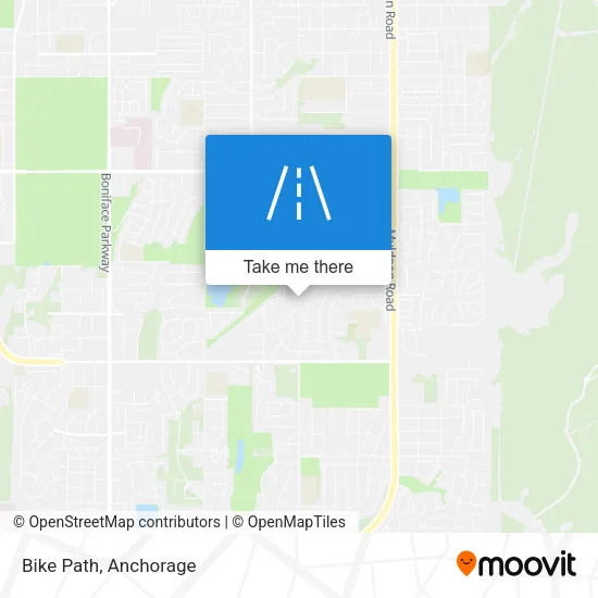 Bike Path map
