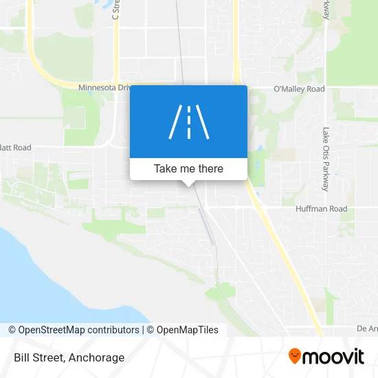 Bill Street map