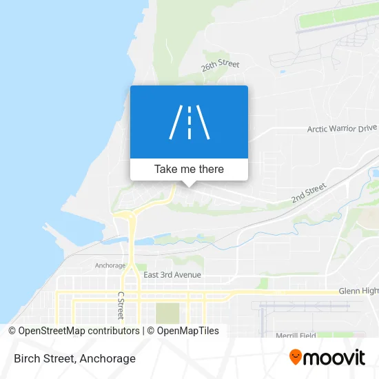 Birch Street map