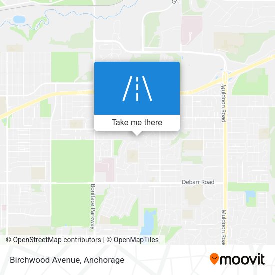 Mapa de Birchwood Avenue