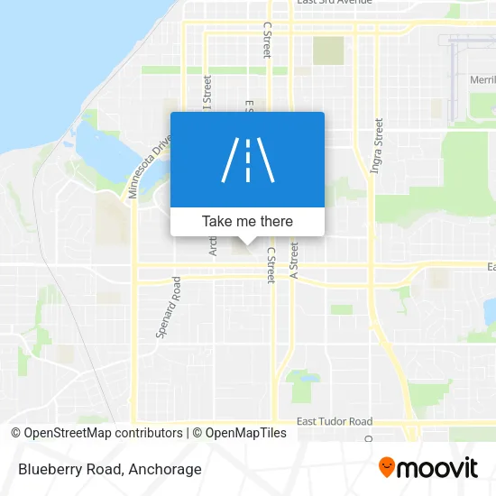 Blueberry Road map