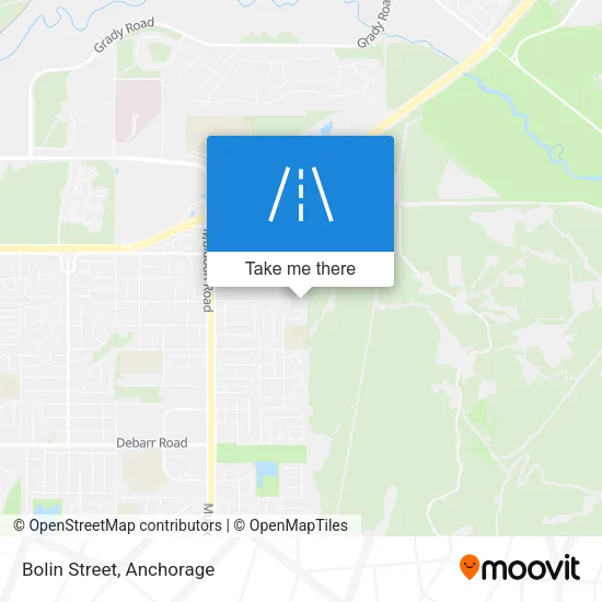 Bolin Street map