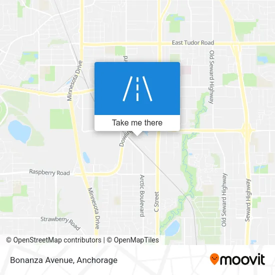 Bonanza Avenue map