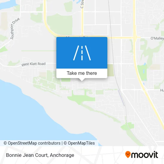Bonnie Jean Court map