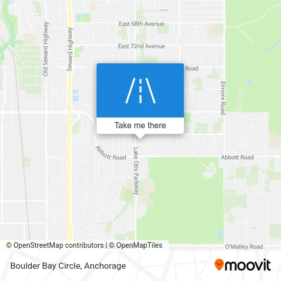 Boulder Bay Circle map