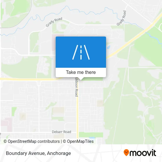 Boundary Avenue map