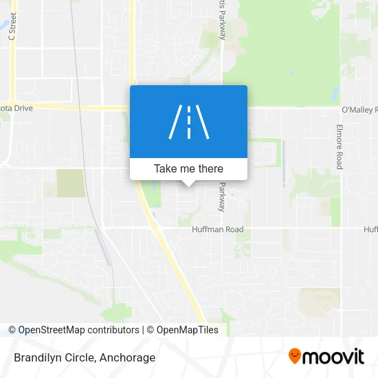 Brandilyn Circle map