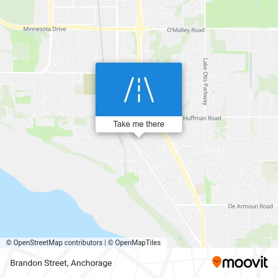 Brandon Street map