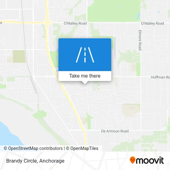 Brandy Circle map