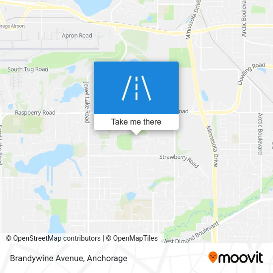 Brandywine Avenue map