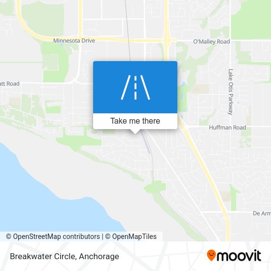 Breakwater Circle map