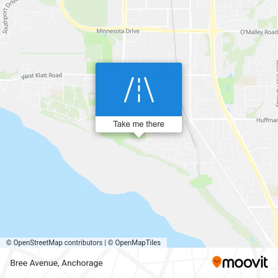 Bree Avenue map