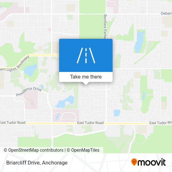 Briarcliff Drive map