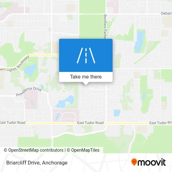 Briarcliff Drive map