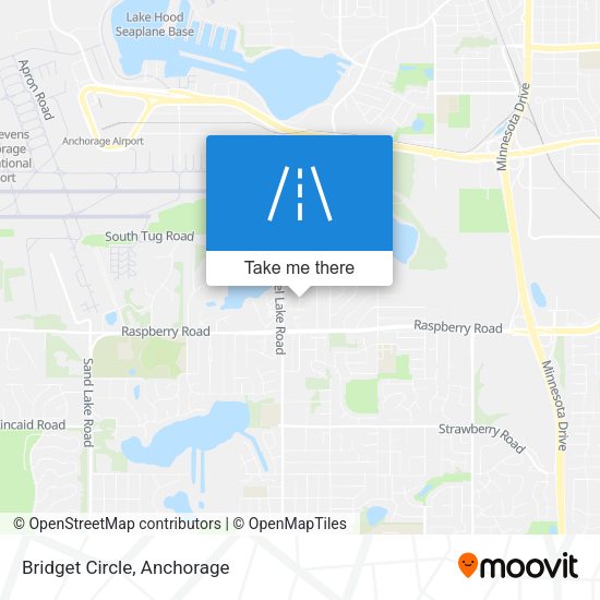 Mapa de Bridget Circle