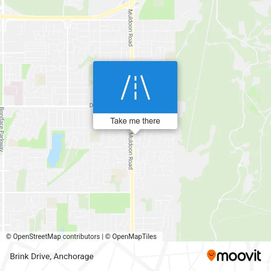 Brink Drive map