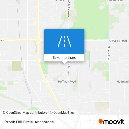 Mapa de Brook Hill Circle