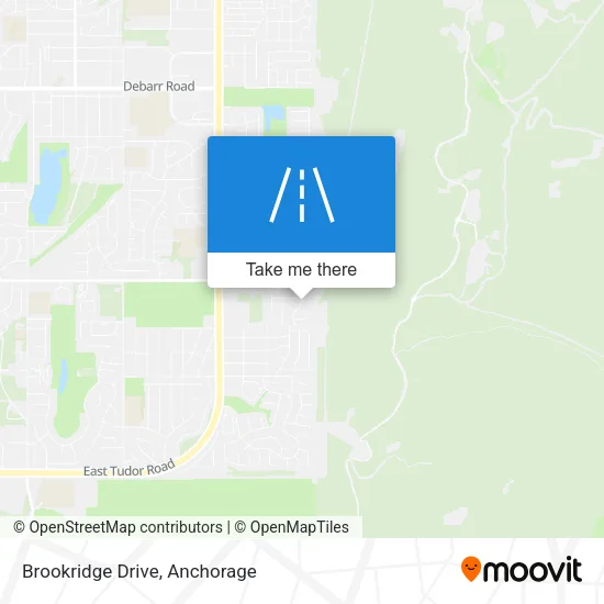 Brookridge Drive map