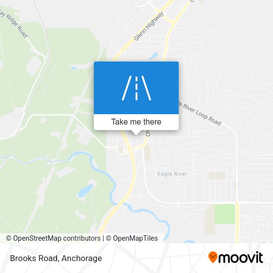 Mapa de Brooks Road