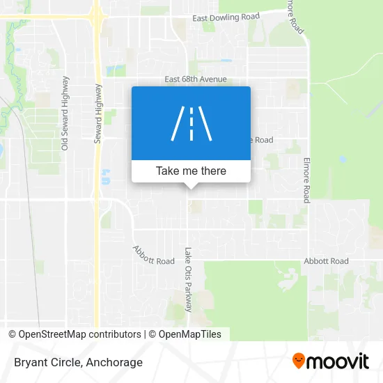 Mapa de Bryant Circle