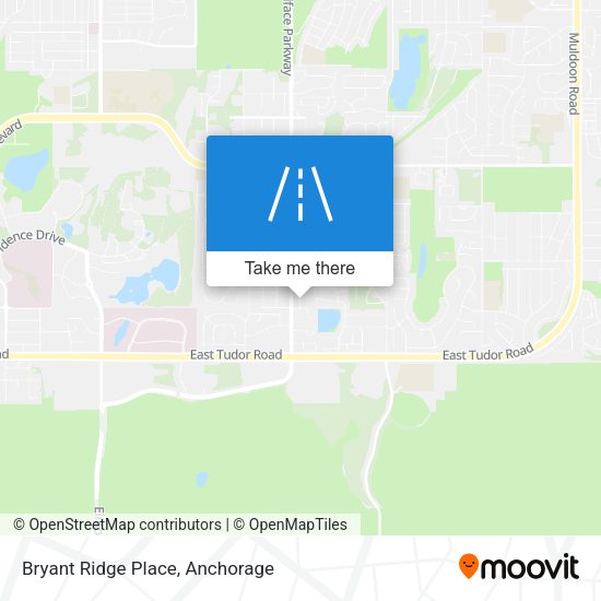 Bryant Ridge Place map