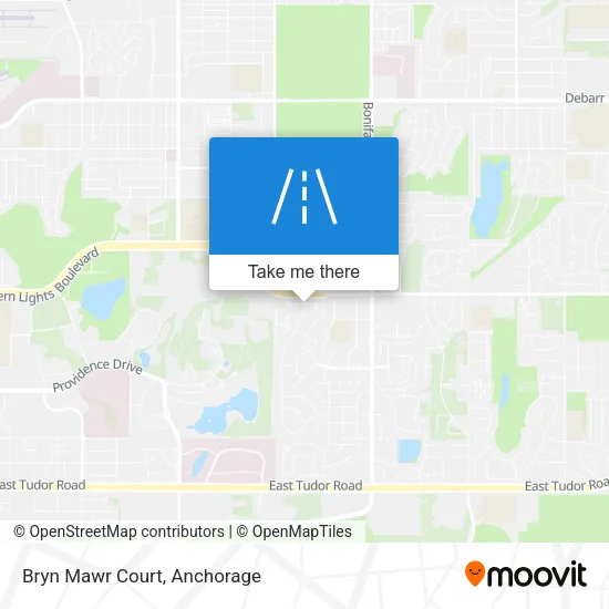 Bryn Mawr Court map