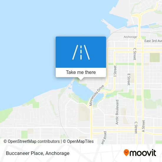 Buccaneer Place map