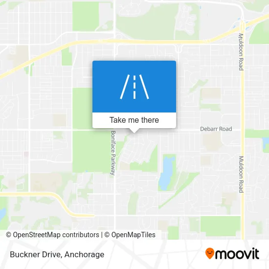 Buckner Drive map